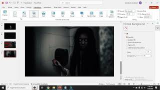 Horror Theme PowerPoint Professional Template PowerPoint Creativity  Slide 32  1000subscriber [upl. by Imerej]