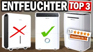 Top 3 LUFTENTFEUCHTER 2024 🔥  Die 3 Besten ElektrischenLuftentfeuchter 2024 [upl. by Dlonyar739]