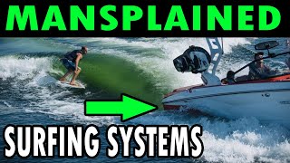 FINALLY  Understanding Wakesurf Boats Surf Systems  Gears and Tech [upl. by Noremac942]