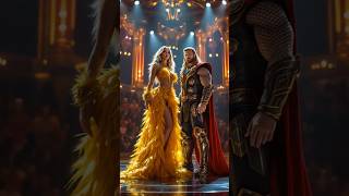 Thor and Loki Who Get Golden Buzzer On AGT magic talent agtauditions thor loki [upl. by Eidson]