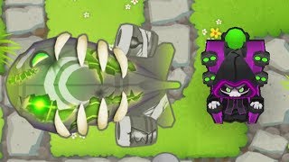 Bloons Tower Defense 6 NEW Tier 5 Wizard Upgrade  Prince of Darkness [upl. by Akirderf]