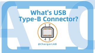 Whats USB TypeB Connector  Introduction and Explained [upl. by Valenba483]