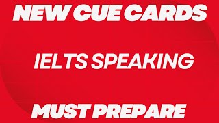 New ielts speaking cue cards January 2024 [upl. by Alol]