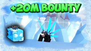 I Awakened And Made The Best Ice Build Blox Fruits Bounty Hunting [upl. by Irving]