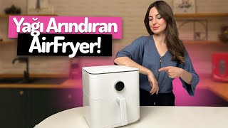 Yağı arındıran airfryer Xiaomi Airfryer 65L inceleme [upl. by Tellford]