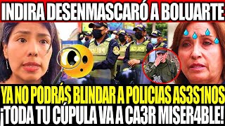 INDIRA HUILCA ¡LOS POLICIAS YA ESTAN ACOSTUMBRADOS A MATAR GENTE Y NO RESPONDER POR SU DELITO [upl. by Alaik]