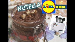 LIDLOMIX NUTELLA KREM CZEKOLADOWY pyszny przepis krótki skład robot kuchenny [upl. by Atsylak508]