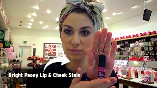 MakeUp Tutorial Lip amp Cheek Stain beauty hack with Charlotte Allmark  The Body Shop [upl. by Hinckley]