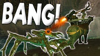 Taming a Karkinos with a Cannon ep5 Ark Aberration on Pooping Evolved [upl. by Neddra]