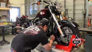 Kustom Kutting a Klock Werks Front Fender [upl. by Afital214]