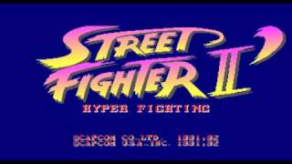 Street Fighter II Arcade Music  Balrog Stage  CPS1 [upl. by Kcinimod]