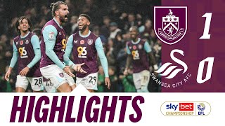 Late Drama As Clarets Take Three Points Against The Swans  HIGHLIGHTS  Burnley vs Swansea City [upl. by Halimak]