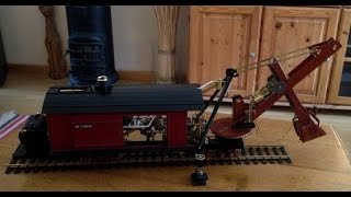 Bucyrus Rail Mounted Steam Shovel  Part I  4 [upl. by Eladroc647]