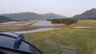 Juneau Airport Landing 82019 [upl. by Agnot]