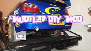 How to make mud flaps for Fazer Mk2 RC car [upl. by Joline]