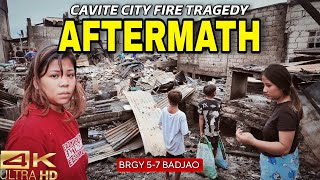 Shocking Aftermath of Cavite Citys BADJAO Fire Tragedy 4K [upl. by Lot]