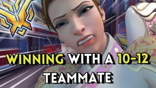 When Your Teammate Goes 1012  Console T500 Mercy Main  Overwatch [upl. by Dael171]