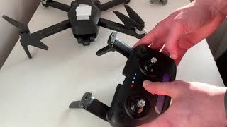 CSJ X7 Pro Drone  Unboxing  Footage [upl. by Mitman]