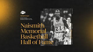 Michael Cooper Inducted Into Basketball Hall of Fame [upl. by Drawyah509]