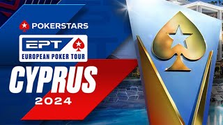 PokerStars EPT Zypern 2024  5300 EPT Main Event Day 4  🇩🇪 Cards Up Coverage 3Teil [upl. by Raama166]