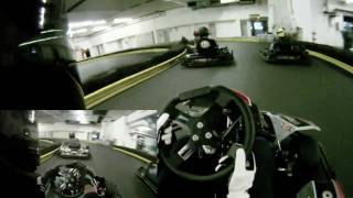 PRKarting  Kartbahn Werther GoPro HD Hero [upl. by Ahsimit]