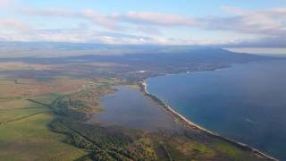 Sunset Landing at Maui Kahului Airport 4K [upl. by Cath]