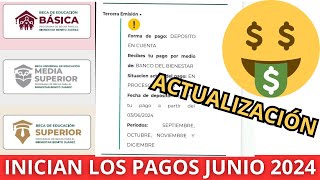 INICIAN los Pagos de las Becas Benito Juárez 2024 3 de Junio [upl. by Hajidahk]