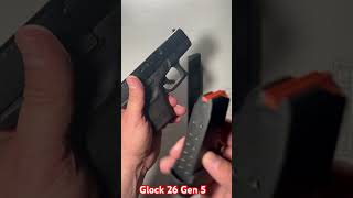 Glock 26 Gen 5 Magazine Options [upl. by Eillek]