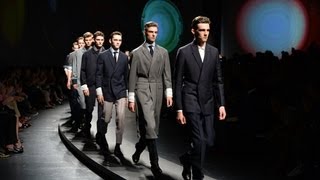 Ermenegildo Zegna SS 2014 Fashion Show by Stefano Pilati [upl. by Elysia492]