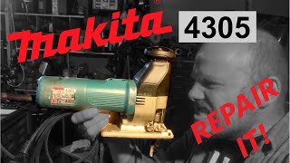 Makita 4305 Jigsaw Stichsäge Werkzeug Repair Reparatur [upl. by Kcir]