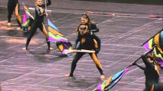 Avon High School Winter Guard 2016 quotCrudequot WGI Finals [upl. by Ilojna262]