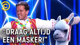 MARK RUTTE is de MASKED SINGER [upl. by Aleron]