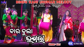 Baro Bula Bhamara Singer  Lily  Bindu Rani Jhumar Stage Program [upl. by Kasper]