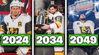 Rebuilding The Vegas Golden Knights Until Franchise Mode Ends [upl. by Maitund]