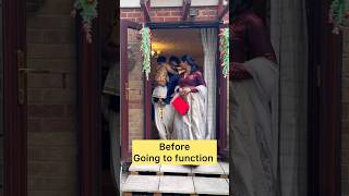 Before amp After Going To Function 🤣 uk mallu couple comedy funny shorts relatable enjoy fun [upl. by Dehnel515]