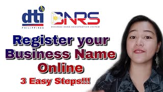 Paano Mag fill out ng DTI Registration Form Online  Complete Guide  DTI BRNS [upl. by Ubana]