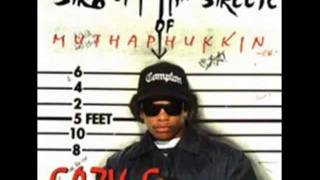 Eazy E  Gangsta Beat 4 Tha Street Lyrics [upl. by Heyward89]