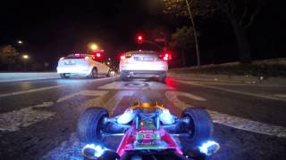 Driving my RC car at night in ISTANBUL traffic [upl. by Eylrac]