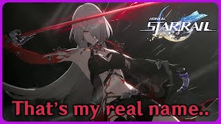 Acheron reveals her real name  Honkai Star Rail 22 [upl. by Rosie]