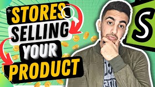 How To Find Shopify Stores Selling a Specific Product [upl. by Meela499]