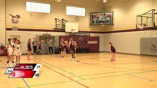 SR GIRLS BASKETBALL EHS VS KLDCS [upl. by Pappano]