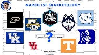 Bracketology Update  March 1 2024 [upl. by Kleper966]