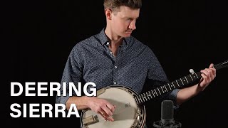 Acoustic Music Works  Deering Sierra Bluegrass Banjo [upl. by Iclehc]