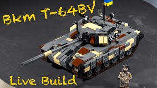 Brickmania T64BV Live Build [upl. by Atiek]