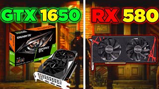 RX 580 2048SP VS GTX 1650 2024 ULTRA gtx1650 rx580 GTX1650VSRX580 [upl. by Nivlam669]