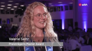 Valerie Seitz  Master Award  Absolventinnenfeier 2024 [upl. by Ellehcsor]