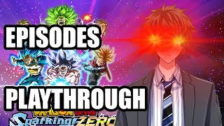 【Dragon Ball Sparking Zero】 Episodes Cleanup then working on the platinum trophy [upl. by Atilal]