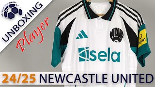 Newcastle United Third Jersey 2425 Tonali Jerseyjj Player Version Unboxing Review [upl. by Ardnuhsed]