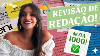 REVISÃO DE REDAÇÃO PARA O ENEM 2023 Débora Aladim [upl. by Spector985]