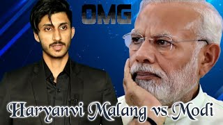 Modi vs Haryanvi Malang Vine Lovish Arnaicha LovishArnaicha [upl. by Alyhs722]